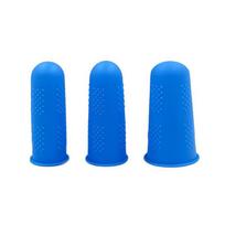 3Pcs Silicone Fingers Cap Anti-cut Heat Resistant Finger Protector Cooking Tool