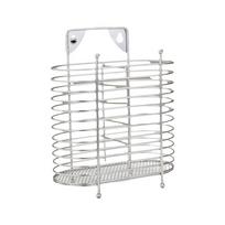 Stainless Steel Chopsticks Holder Hanging Rust-Free Chopsticks Tube Wall Mounted Efficient Draining Draining Rack Utensil Drying