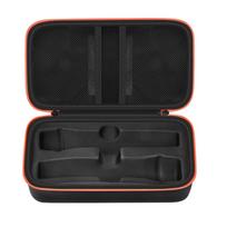 Shockproof Wireless Microphone Case Drop Proof Adjustable Microphone Storage Bag Handheld Bluetooth Microphone Box for Dual Mic
