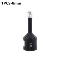 6mm-25mm Vakuuminis M14 sriegis Litavimo skylės atidarytuvas Deimantinis gręžimo šerdis Kampinio šlifuoklio grąžtas Keraminėms plytelėms, granitui, marmurui
