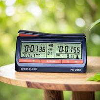 Chess Games Timer USB Charging Chess Clock Hour Meter Stopwatch with  Delayed Countdown Function for International Chess China Mainland