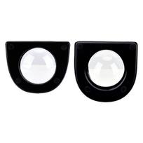 1Pair Car Camera Lens House Waterproof Camera Lens Protection Cover Wear Resist for Tesla Model Y Juniper/Model YL 2026-2026