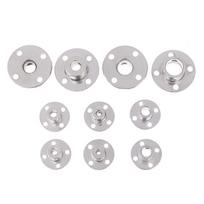 New 1PC 3mm/3.17mm/4mm/5mm/6mm/6.35mm/7mm/8mm/10mm/12mm Rigid Flange Coupling Motor Guide Shaft Coupler Motor Support Connector A5