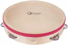 CLASSIC WORLD EDU muzikos instrumento tamburinas 25 cm