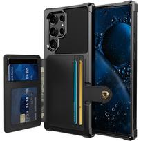 for Samsung Galaxy S22 Ultra Plus Credit Card Case PU Leather Flip Wallet Cover with Photo Holder Hard Back Cover for S22 Ultra for Galaxy S22 Ultra juoda
