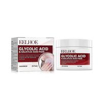 Hydrating Facial Gasket with Glycolic Acid, Witch Hazel & Salicylic Acid  Clear, Firm, Smooth Skin | 55 Pack for Daily Exfoliation, Pore Unclogging &