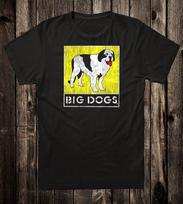 Retro Surf Shop T Shirt 100% Cotton Vtg Art Big Dogs XXL