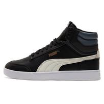 PUMA Unisex Shuffle Mid-Top Sneakers Black/White Men's 380748-07 EU 41