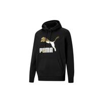 Men's PUMA Classics Bronzing Logo Printing Sports Black 531370-01 S