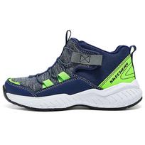 Skechers Versatile Comfortable Kids Boots Kids boots Navy-Blue Lemon-Yellow 403625L-NVLM 27.5