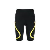 (WMNS) adidas by Stella McCartney TruePace Cycling Shorts Asia Sizing 'Black Yellow' Women's HI6058 S