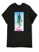 Lottery Card La Dama T-Shirt Graphic Shirts Cheap Stuff Heavyweights Blanks unisex Cotton T Shirts S