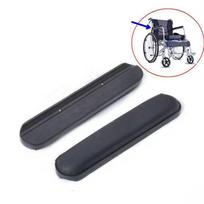 2PCS Leather Arm Pads Cover Sponge Spare Part Arm Rest Wheelchair Armrest Pad  Wheelchair Use L