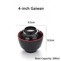 New Miso Soup Bowl With Lid Soup Container Japanese Rice Bowl Double Color Maple Leaf Soup Bowl with Lid Japanese Flower Bowl