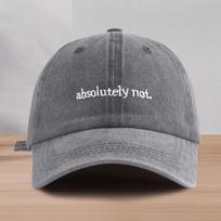 Retro Washed Vintage Letter Embroidered Baseball Cap for Unisexs Outdoor Versatile Sports Hat Suitable for Spring and Summer Adjustable