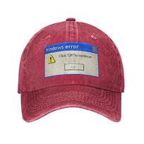 Washed Baseball Cap Windows XP Summer Trucker Hat For Women Unisex  Streetwear Outdoor Sport Sun Snapback Cap One Size