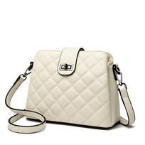 New Leather Korean Women's Bag Simple Ringer Mother Bag Cowhide Everything Single Shoulder Crossbody Handbag Trend balta