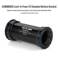 GUB Lock-in Press-fit Bottom Bracket for BB86/BB92, BB30 PF30 Cranksets, 30mm Spindle, Compatible with Rotor, SRAM, FSA juoda