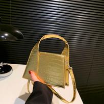 Fashion Crocodile Pattern Women's Handbag Shoulder Messenger Bag