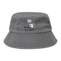 Spring Picnic Headwear Hollow Knight Nope Not Today Bucket Hat Fashion Unisex Hot Sun Hats  Panama Hat Fishing FisherUnisex Hat One Size