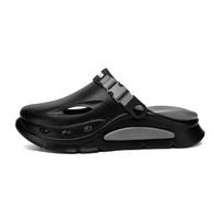 Unisex Lightweight Thick Sole Closed Toe Clog Sandals Soft EVA Outdoor Beach Slippers Casual Shoes 38 To 45 38