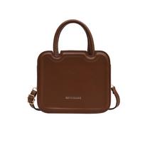 PU Leather Small Messenger Bag Large Capacity Minimalist Square Underarm bag Handbag Ins Style Ladies Shoulder Bag Girls