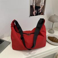 Korean Style Lazy Leisure Crossbody Bag Large Capacity Lightweight Shoulder Bag Comfortable and Versatile Texture Stroage Bag