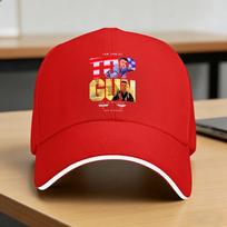 Casual Baseball Cap Top Gun th Anniversary  Running Hippie Trucker Hat For Unisex Sun Visor Vintage Snapback Cap One Size