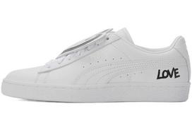 Puma Wmns Basket Badge HNDWRTTN 'White' 36