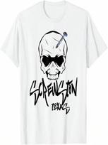 Screwston Texas _ Screwhead Skeleton Skull T-Shirt S