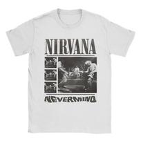 Nirvana Grunge Band Tee Graphic T Shirt Streetwear Vintage Y2K Mens [S-6XL] L