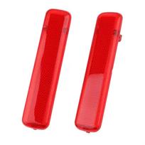 For GMC Sierra Yukon XL 1500 2500 3500 2003-2007 2 Pcs 15183155 15183156 Car Rear Inside Door Trim Reflecto 2PCS