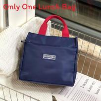 Simple Oxford Lunch Box Bag For Daily Work And School With Spacious Design And Durable Material