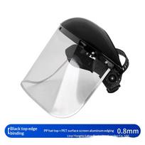 Mesh Face Shield Safety Helmet for Garden Grass Trimmer and Weed Wacker Protection