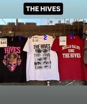 IŠPARDAVIMAS! 3 STILIUS The Hives Pasaulinis Turas 2026 Unisex Pakartotinio Spausdinimo Marškinėliai Visų Dydžių S-4XL XXXXL