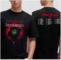Breaking Benjamin Awaken The Fallen 2025 Tour Dates Two Sided Unisex T-Shirt. XL