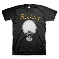 MINISTRY cd cvr MIND IS A TERRIBLE THING TO TASTE SKULL Official SHIRT XXL new 3XL