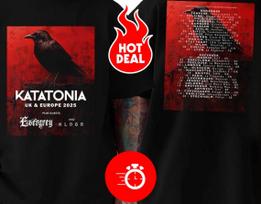 Katatonia Band UK And Europe Tour 2026 T-shirt size S-5XL S