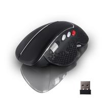 Wireless Silent Mouse, 2.4GHz, 6 Buttons, Medium Size [BackForward Buttons], 4800 DPI Switchable, Ergonomic Design, Optical, Vertical Mouse, Receiver