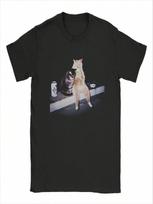 Smoking Cat Meme T Shirts Cigarette Stupid Brainrot Tops Awesome Short Sleeve O Neck Tee Shirt Gift Idea T-Shirt Wounisex Clothing S