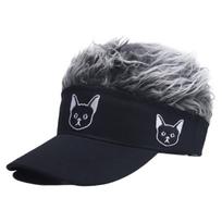 Funny Embroidered Wig Baseball Cap: Unisex Versatile Sun Protection Hat Medium (56-58cm)