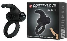 Pretty Love Male „Pretty Love“ vibruojantis varpos spaustukas erekcijos didinimui