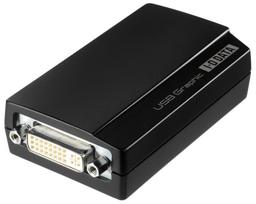 I-O DATA Multi-screen USB Graphics Card with DVI-IAnalog RGB support, WUXGAFull HD resolution, USB 2.0 connection, USB-RGBD2