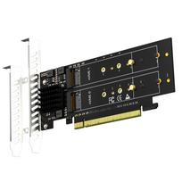 GLOTRENDS PA41 4-M.2 PCIe 4.0 Conversion Adapter (Supports 4 NVMe SSDs) M.2 NVMe RAID Compatible, PCIe Splitter Function Not Supported