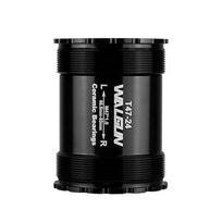 WALGUN Bicycle Bottom Bracket Road MTB Mountain Ceramic Bearing BB T47 Thread 86.5mm Inboard for 24/22mm Bike Axle Cycling Parts