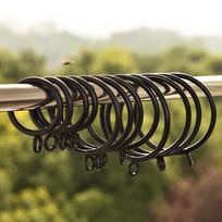 10pcs Metal Curtain accessories Roman ring, curtain ring, hanging ring, hook ring buckle, metal hook ring For Curtains And Rods 25mm