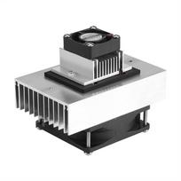 DC12V 6A Thermoelectric Peltier Semiconductor Refrigeration System Semiconductor Cooling Device Refrigerator Conduction Module Fan Cooling Unit