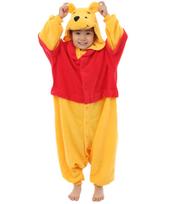 SAZAC Character Fleece Costume - Disney Winnie the Pooh - Children's Size 130cm