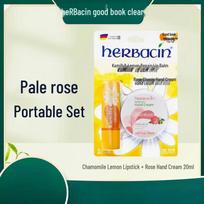 Herbacin Lemon Lip Balm & Hand Cream Set
