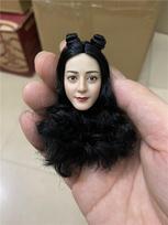 [TOYBARJAPAN] 16 Action Figure Head, Compatible with TBLeague and other body types, Double Bun Hairstyle, Ancient-Style Asian Beauty Female Head